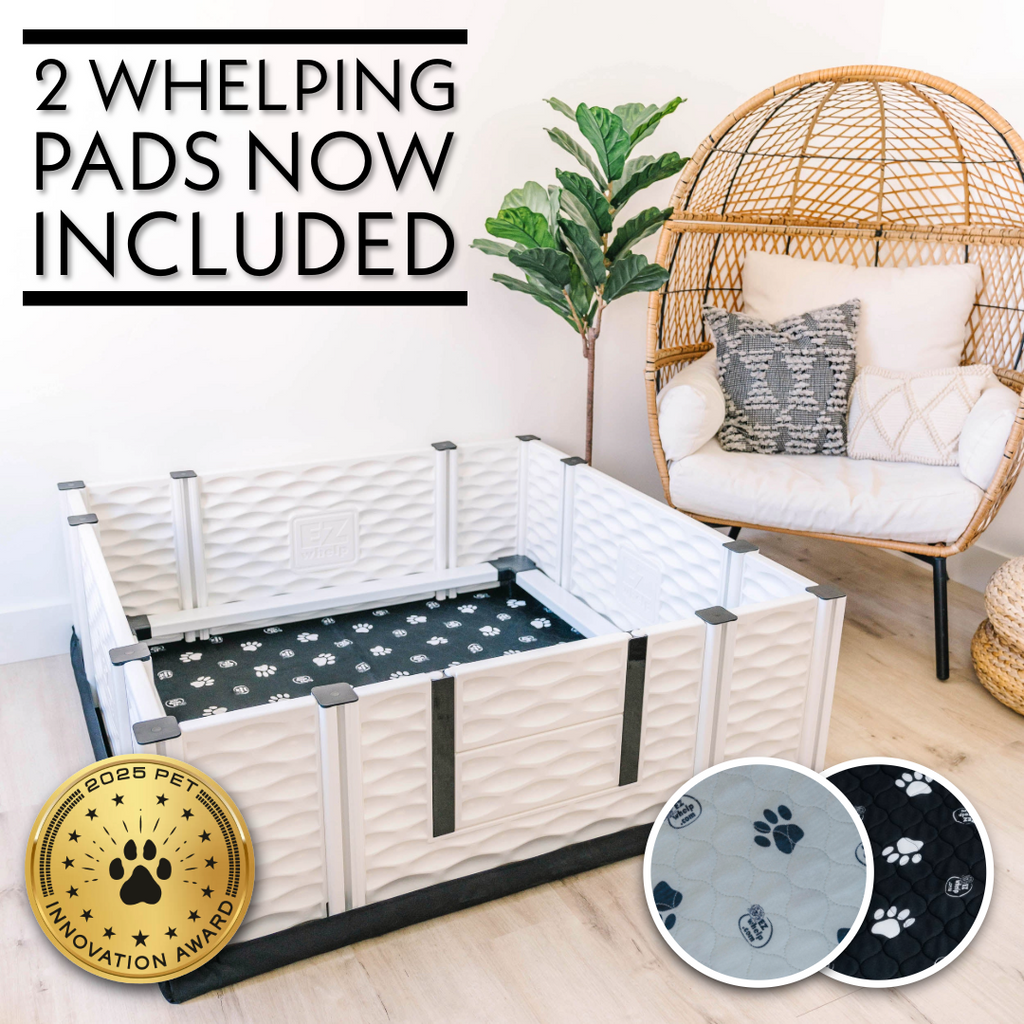 EZclassic Whelping Box w/Rails
